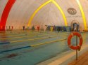 Piscina exterior cubierta (invierno)
