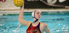 Julia Frigola amb la selecció espanyola absoluta